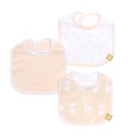 Set de Baberos de Tela Rosa