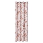 Cortina para Ventana Black Out Diseño Flores 137x228 Cm