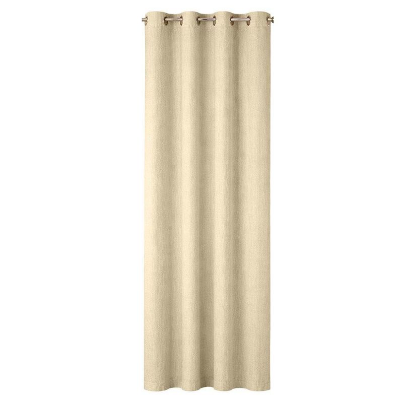 Cortina para Ventana Black Out Crema 137x228 Cm