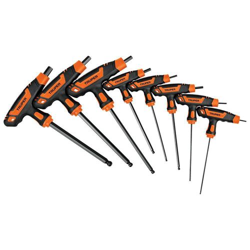Juego de Llaves Allen Extralargas Mm 8 Pzas - Truper
