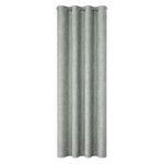 Cortina Black Out con Ojales de Metal Color Gris 137 x 228 Cm