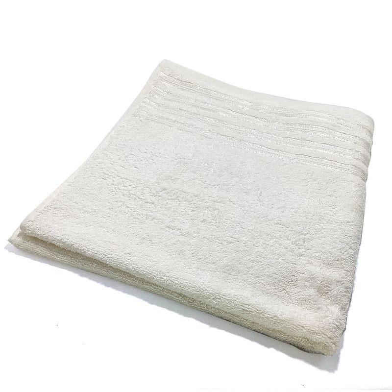 Toalla de Baño Crema 70 x 140 Cm