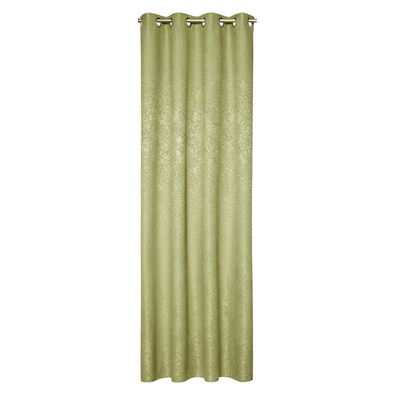 Cortina Black Out Emboss 137x228 Cm Color Verde