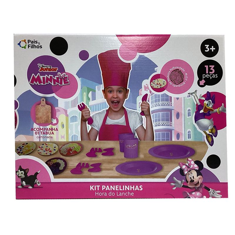 Kit de Juguete Hora de Comer Minnie 13 Pzas