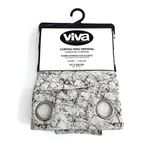 Cortina para Ventana Velvet Blanco 137 x 228 Cm