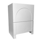Mesa de Noche Dolny Blanca 40X30X55 Cm