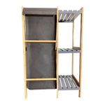 Organizador de Bambú Natural para Lavandería
