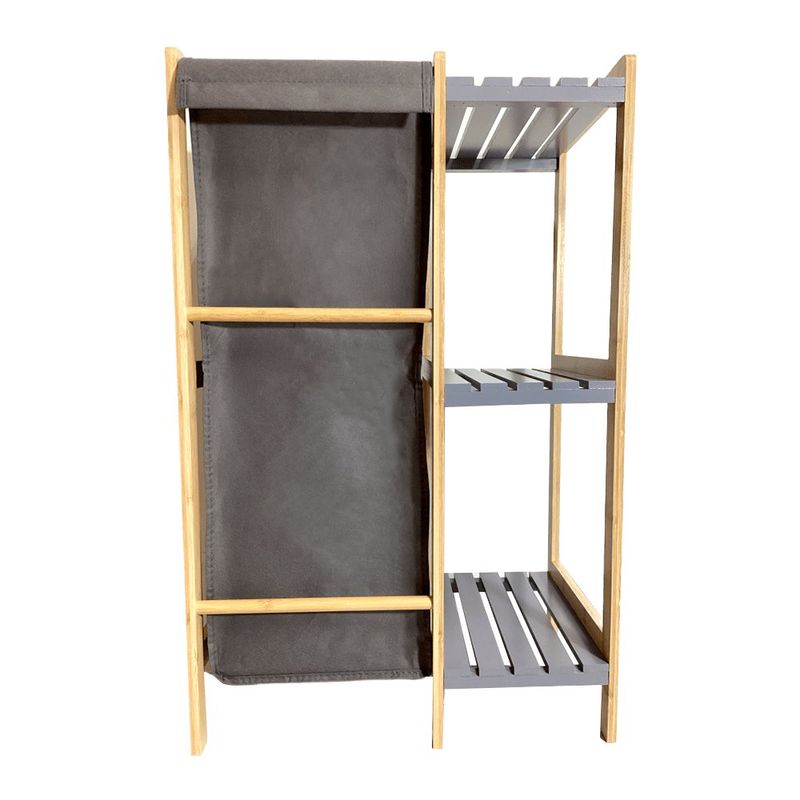 Organizador de Bambú Natural para Lavandería