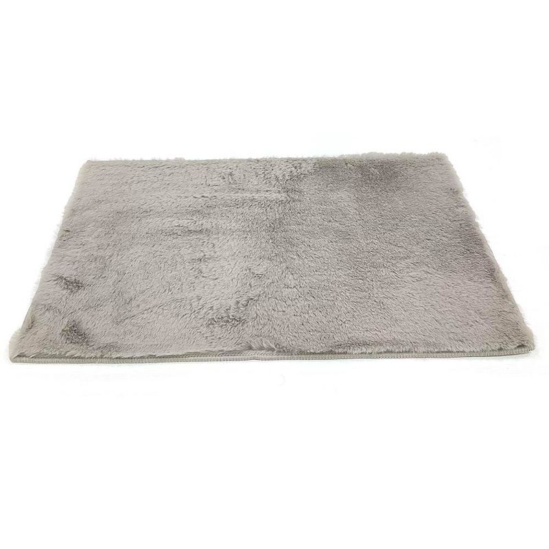 Alfombra Loop Suave Color Gris de 50 x 80 Cm