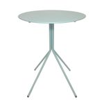 Mesa Sandy Redonda Acero Verde 60 Cm
