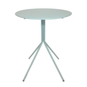 Mesa Sandy Redonda Acero Verde 60 Cm