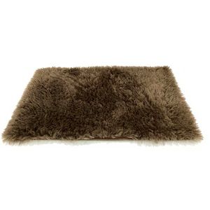 Alfombra para Pie de Cama Teddy Café