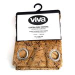 Cortina para Ventana Velvet Taupe 137 x 228 Cm