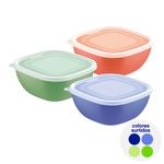 Contenedor para Alimentos Mixcolor 2 L Colores Surtidos