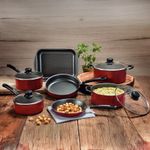 Batería de Cocina Versalhes Roja 7 Pzas