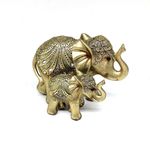Elefantes Decorativos Dorados