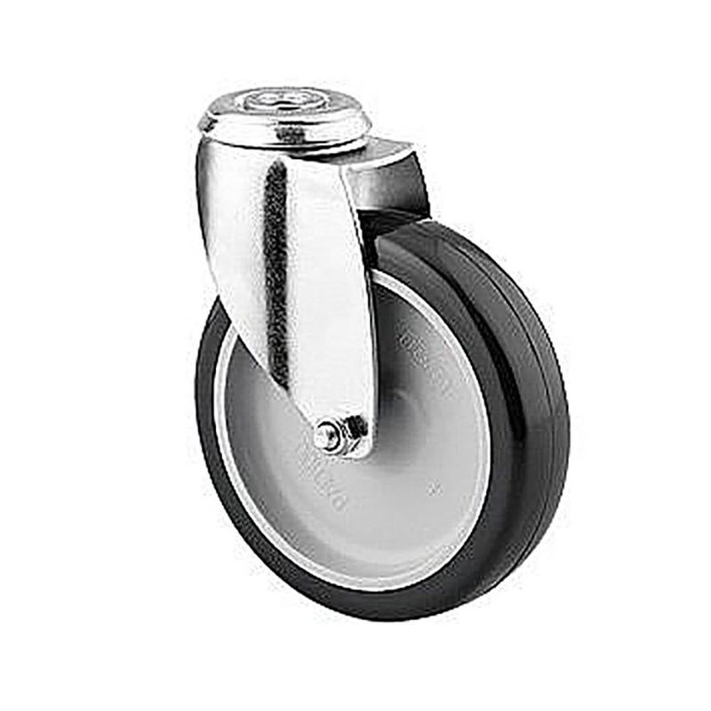 Rodo Poliuretano con Espiga 4 Plg 70 Kg