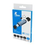 Lector de Memorias con Salidas USB-C y USB-A