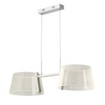 Lámpara Colgante de Acrílico Luz Cálida 24 W