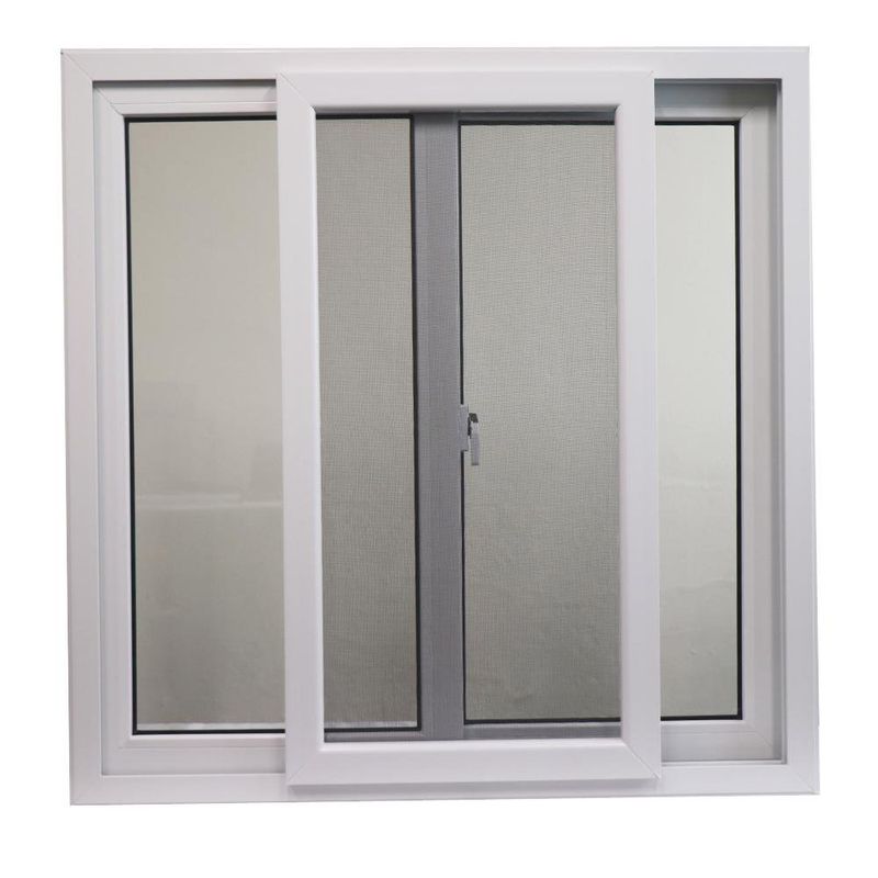 Ventana PVC S60 Corrediza con Cedazo 150x100 Cm