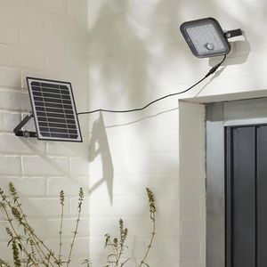 Lámpara de Exterior LED con Panel Solar y Sensor de Movimiento