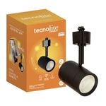 Lámpara de Riel Smart RGB Atenuable Negra 7 W