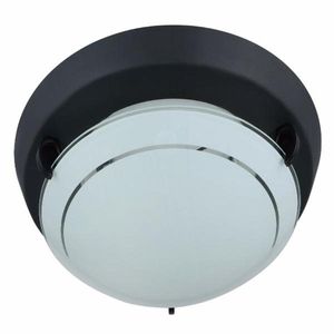 Plafón de Techo Kaisers Negro 30 Cm