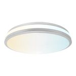 Plafón LED  Ajustable Gris Oscuro 24 W
