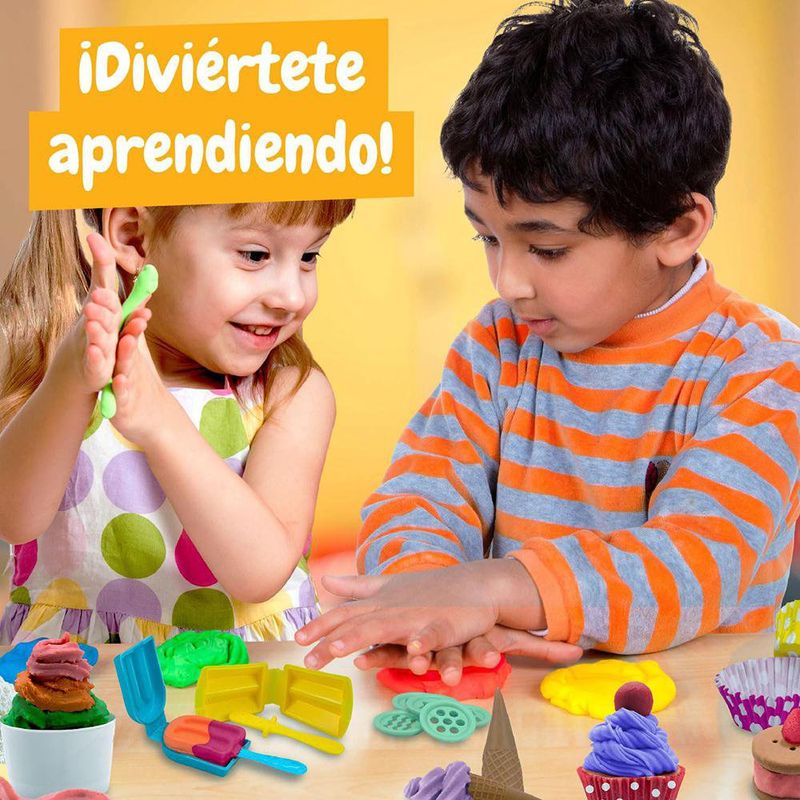 Plasticina Helados Y Cupcakes