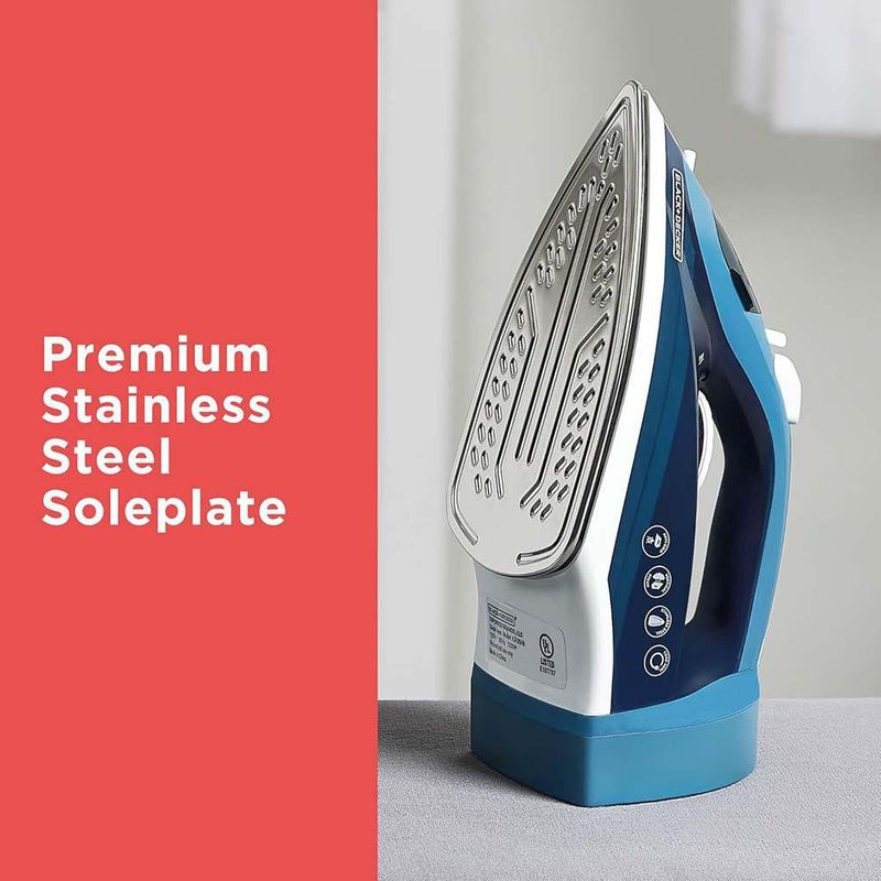 Plancha para Ropa Smart Steam Turquesa