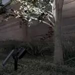 Lámpara Solar Led Negro 6000K