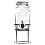 Dispensador de Vidrio con Base