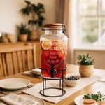 Dispensador de Vidrio con Base