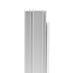 Ventana PVC S80 Corrediza con Cedazo Blanca 120 x 100 Cm