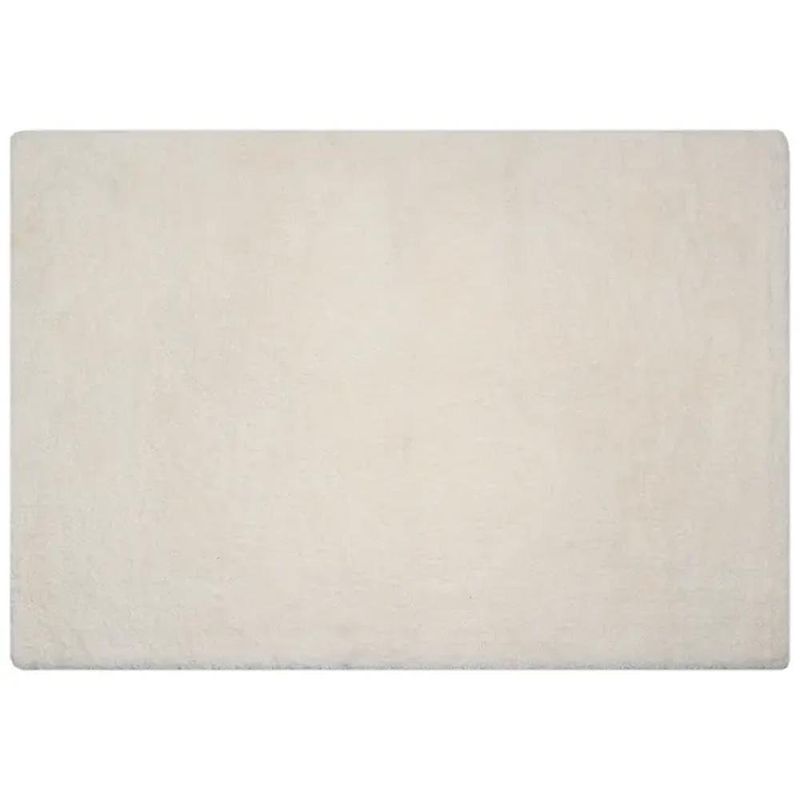 Alfombra De Área Color Crema 200X290 Cm