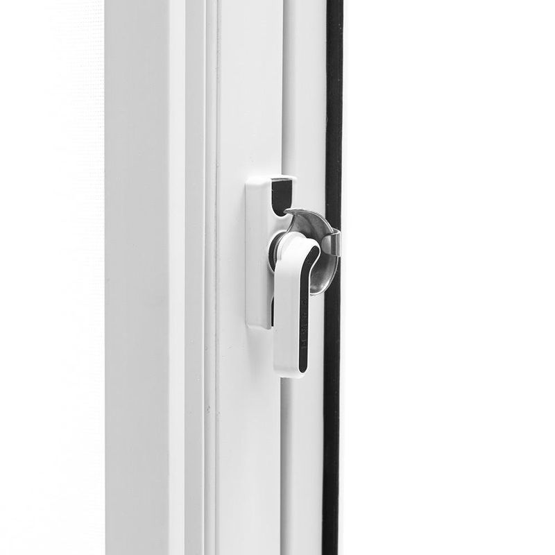 Ventana PVC S80 Corrediza con Cedazo Blanca 150 x 100 Cm