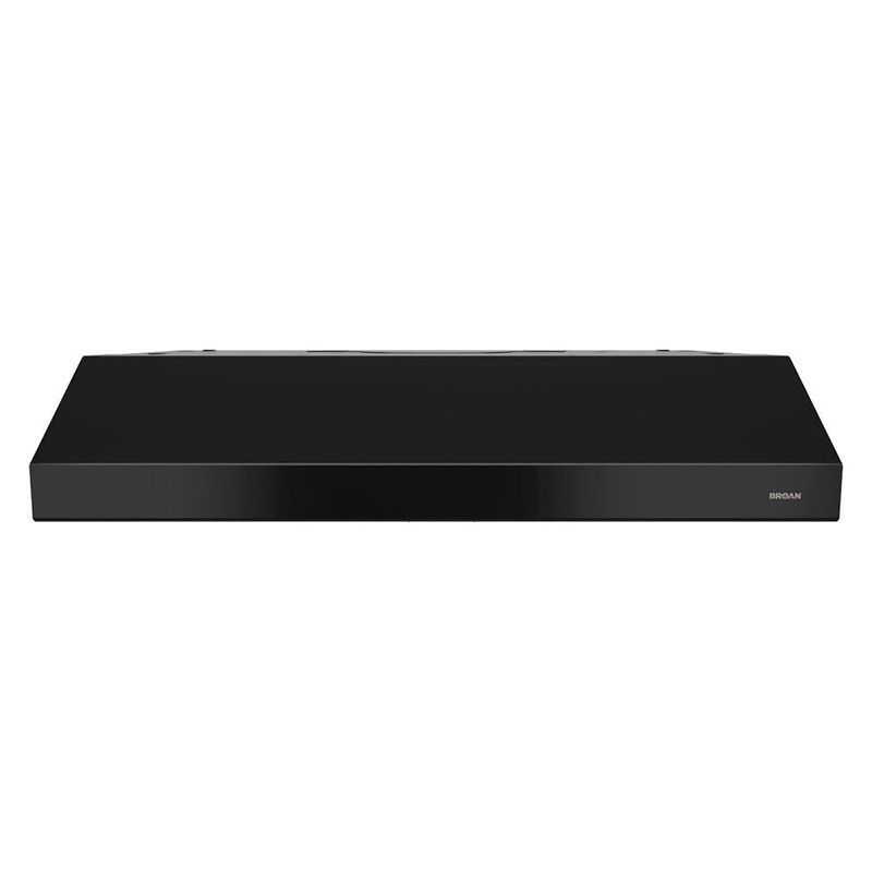 Campana Extractora de Cocina con Luz Broan Glacier Negra 30 Plg