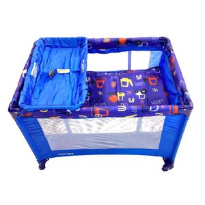 Corral con Cambiador Azul