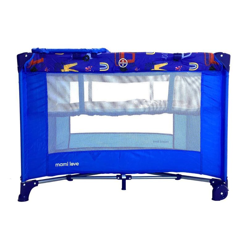 Corral con Cambiador Azul