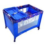 Corral con Cambiador Azul