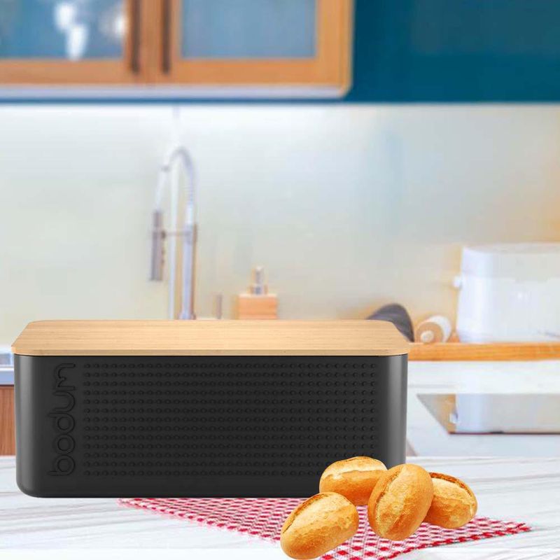 Panera Bistro con Tapa de Bambú