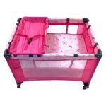 Corral con Cambiador Rosado