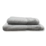 Toalla de Baño Gris 100% Algodón