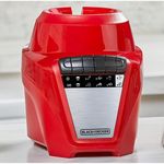 Licuadora Ice Crush Jarra de 1.25 L de 700 W Color Rojo