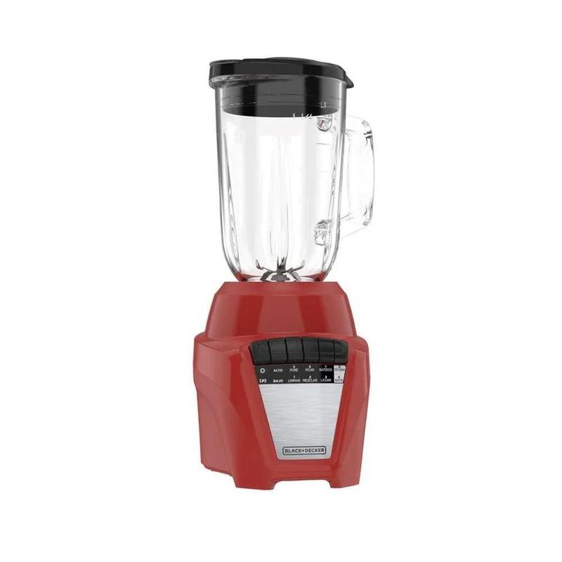 Licuadora Ice Crush Jarra de 1.25 L de 700 W Color Rojo