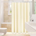 Cortina-Beige-Jacquard-para-Baño