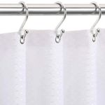 Set de 12 Ganchos Cromados en S para Cortina
