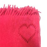Throw con Flecos Color Salmon