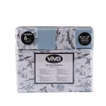 Set de Sábanas Queen 6 Pzas Diseños Surtidos