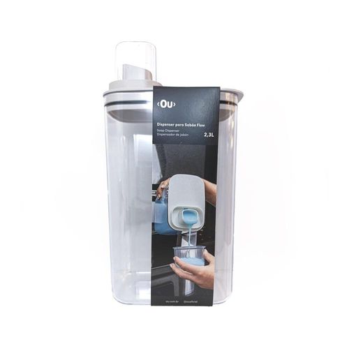 Dispensador Flow 2.3 L Beige con Dosificador